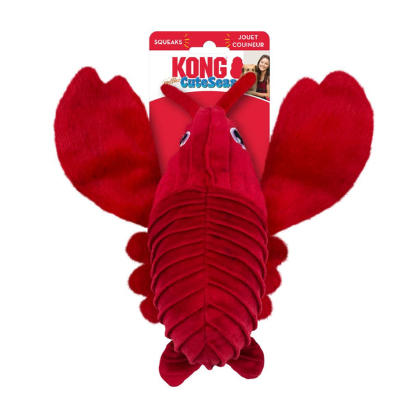 Kong Juguete Peluche Para Perro Cuteseas langosta S-M
