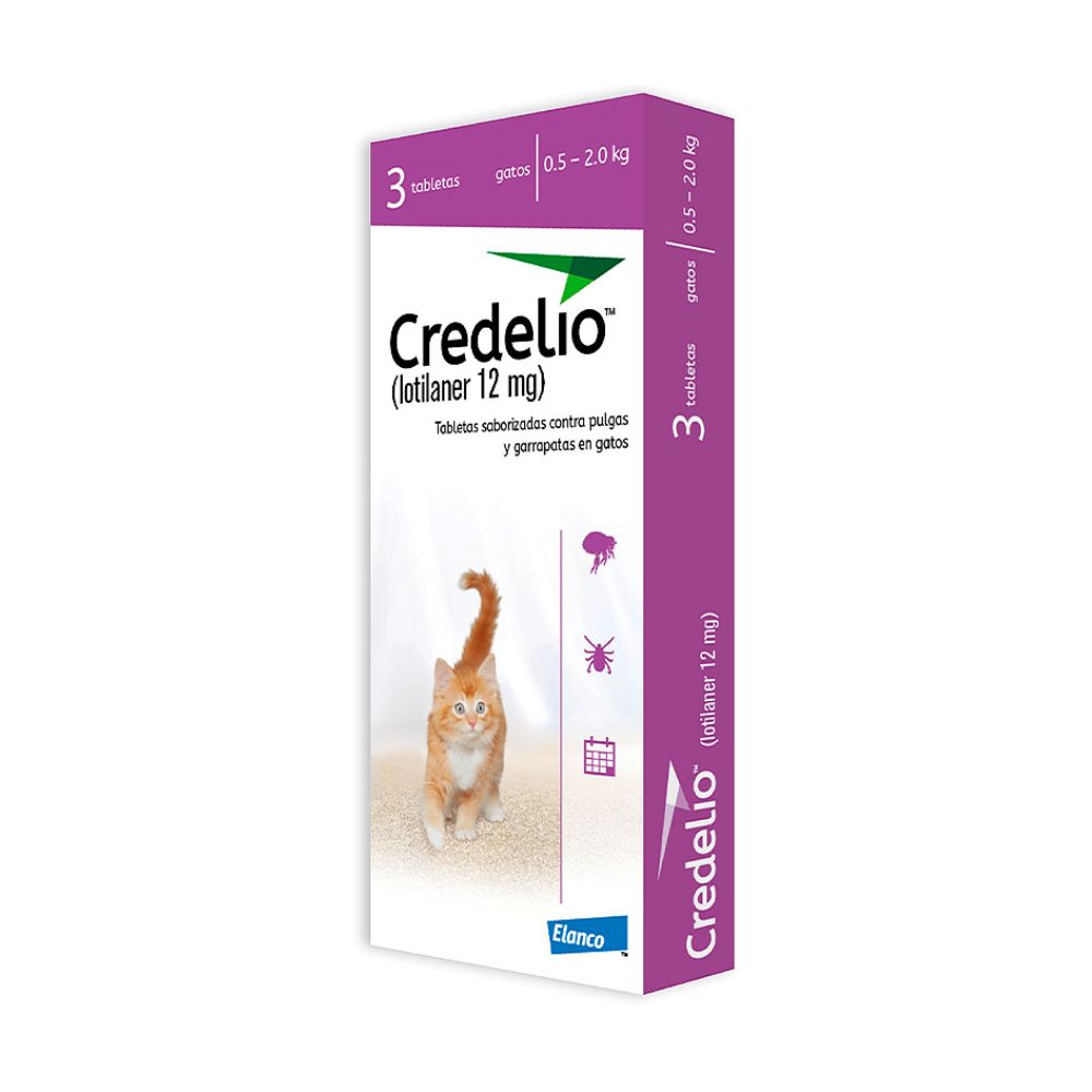 Antipulgas Gatos Credelio 0.5- 2kg