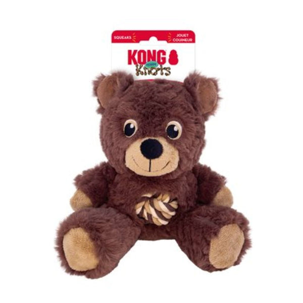 Kong Juguete Peluche Para Perro Knots Cuerda Oso Talla M