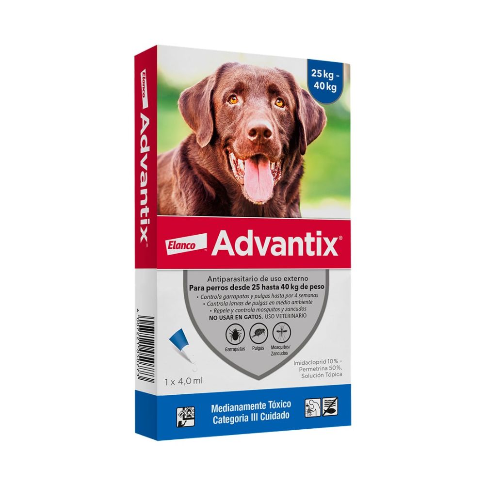 Antipulgas Advantix perro 25-40 kg