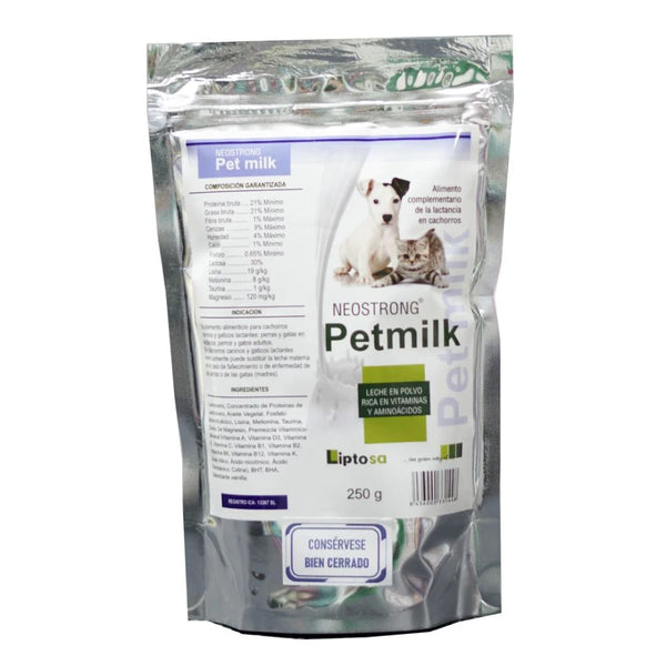 Lactoreemplazador Petmilk Neostrong  250gr