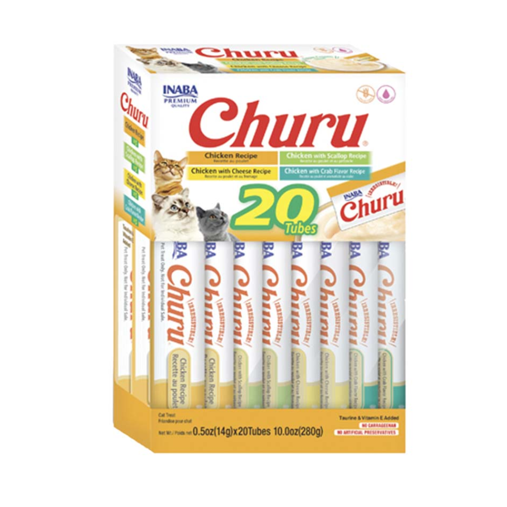 Churu Snack para Gatos Pollo Caja 20 Unidades por 280 g