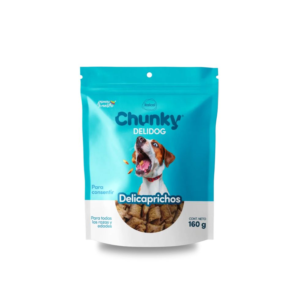 Snack Chunky para Perro Delicaprichos 160 Gr