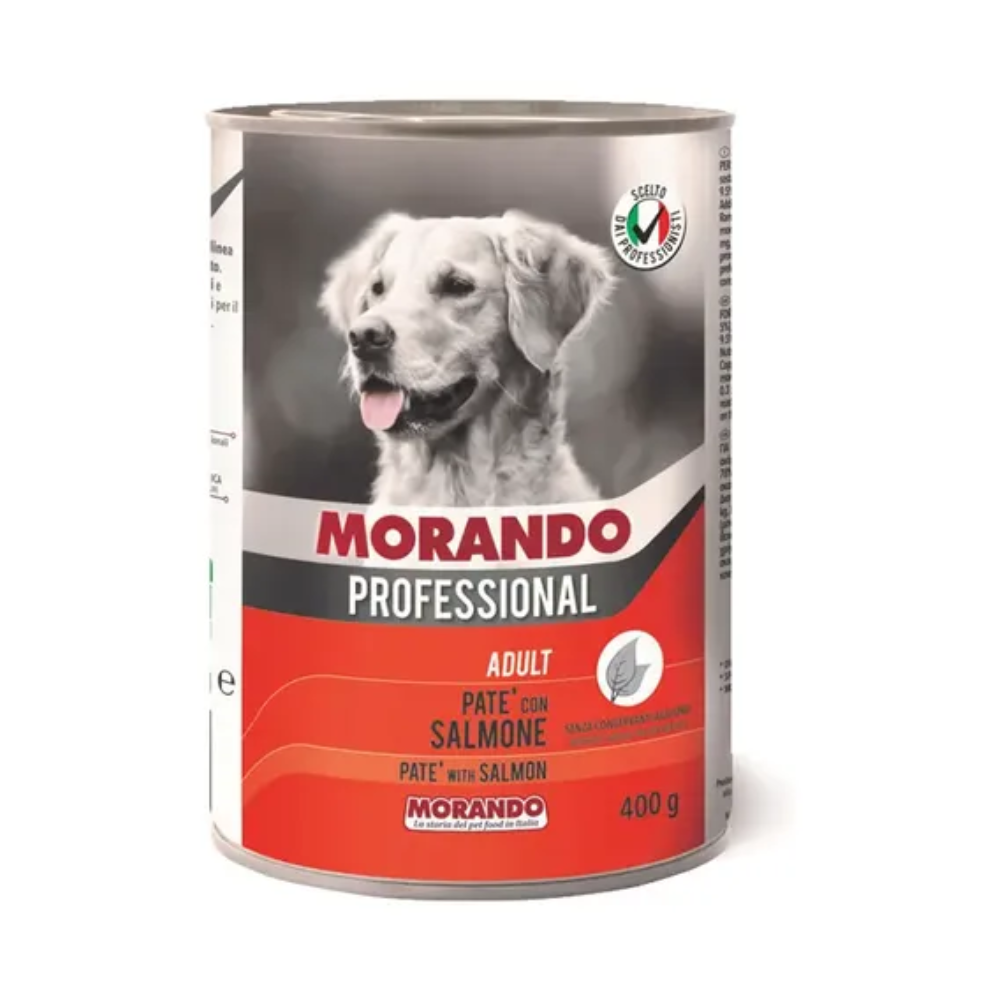 Alimento Humedo para Perro Morando Pate Salmon 400 Gr