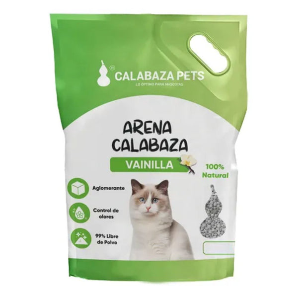 Arena Para Gatos Calabaza Pets Aroma Vanilla 25kg