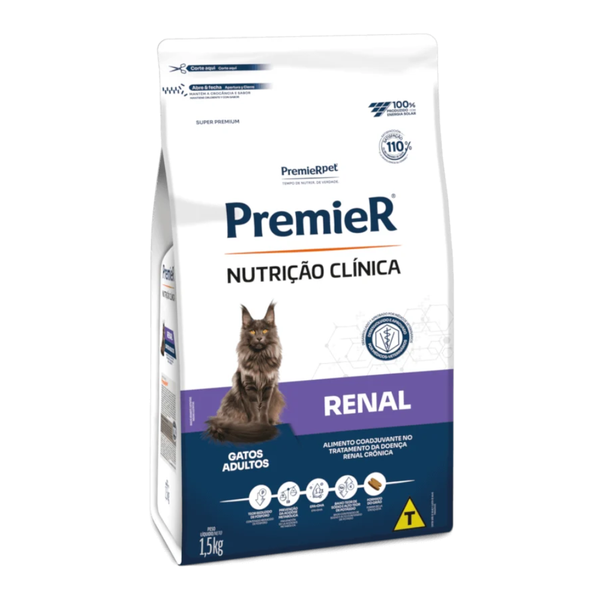 Alimento para Gatos Premier Nutricion Clinica Adultos Renal 1.5 kg
