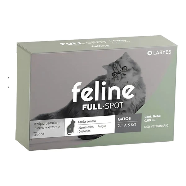 Antiparasitario  Feline Full Spot Para Gato 2.1 A 5kg