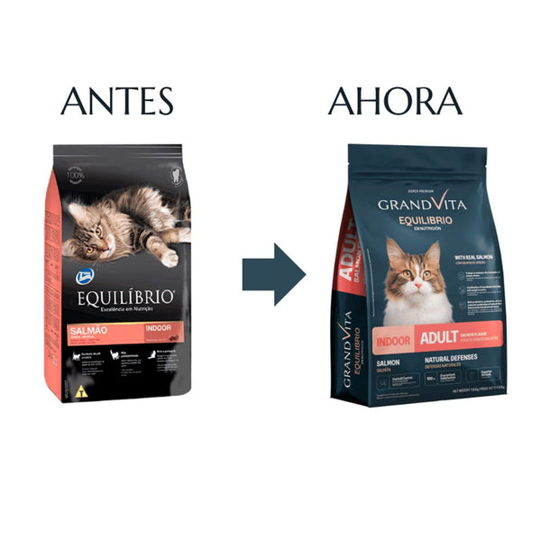 Alimento Para Gatos Grand Vita Equilibrio Adulto Salmon 1.5kg