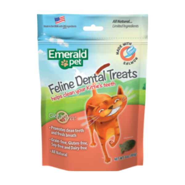 Emerald Cat Snack dental Salmon 85gr