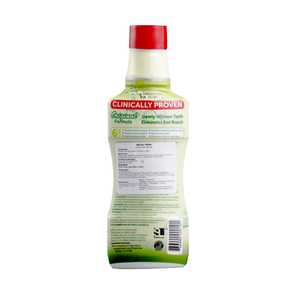Enjuague Bucal para gato Dental Fresh Original Cat 8 oz