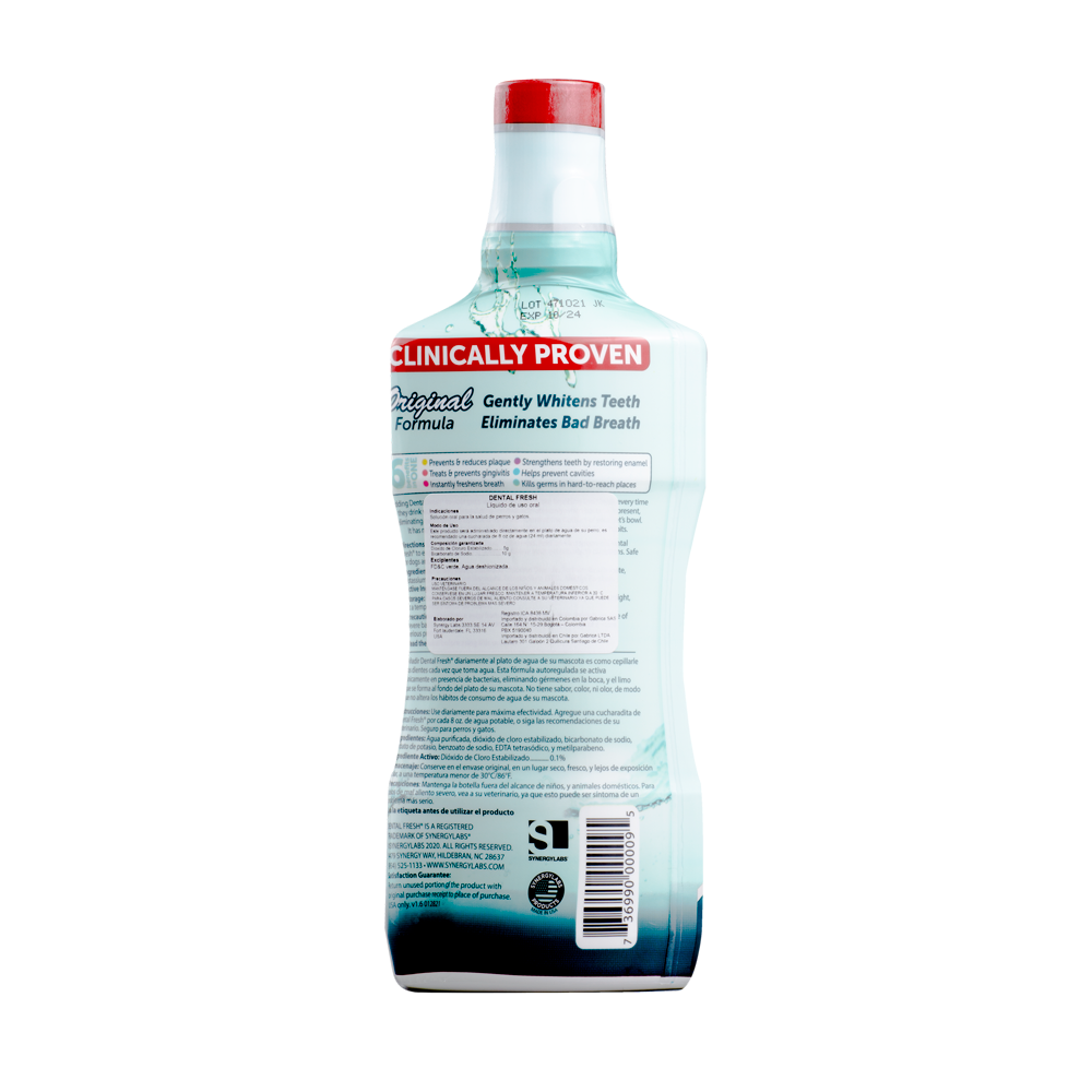 Enjuague Oral Dental Fresh Original Dog