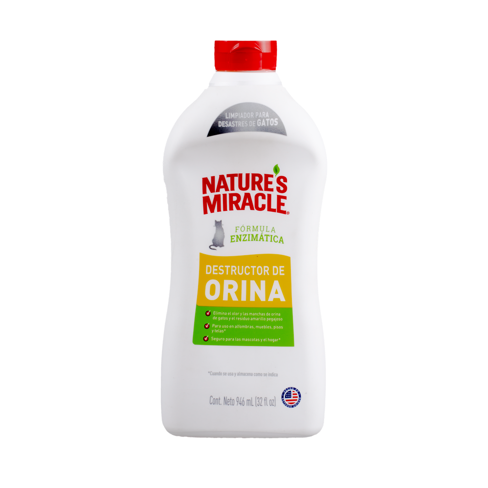 Espuma Destructora De Orina Gato Nature Miracle 32 Onz