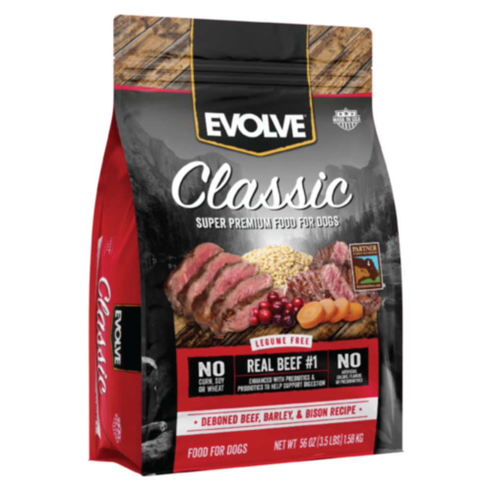 Comida para perros Evolve Dog Classic Carne