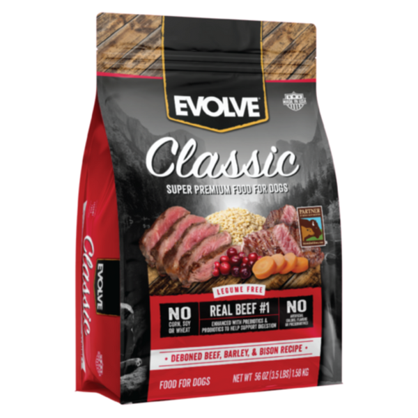 Comida para perros Evolve Dog Classic Carne