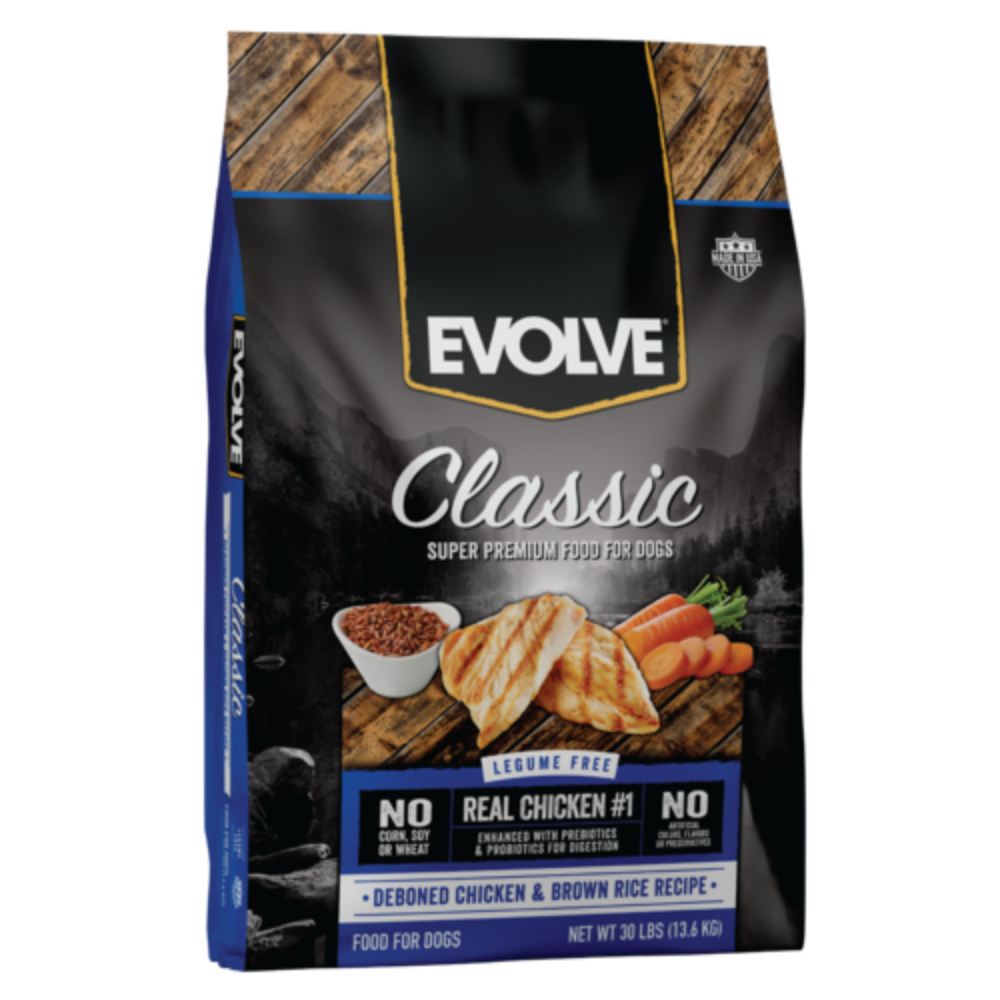 Comida para perros Evolve Dog Classic pollo