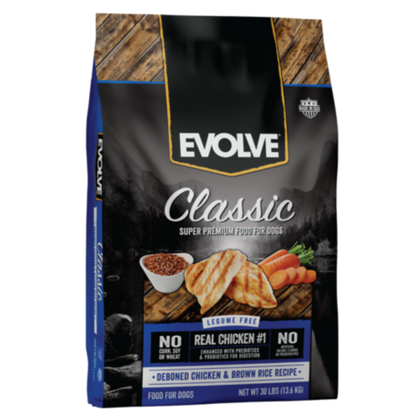 Comida para perros Evolve Dog Classic pollo