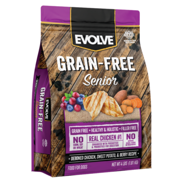 Comida para perros Evolve Dog Grain Free Senior