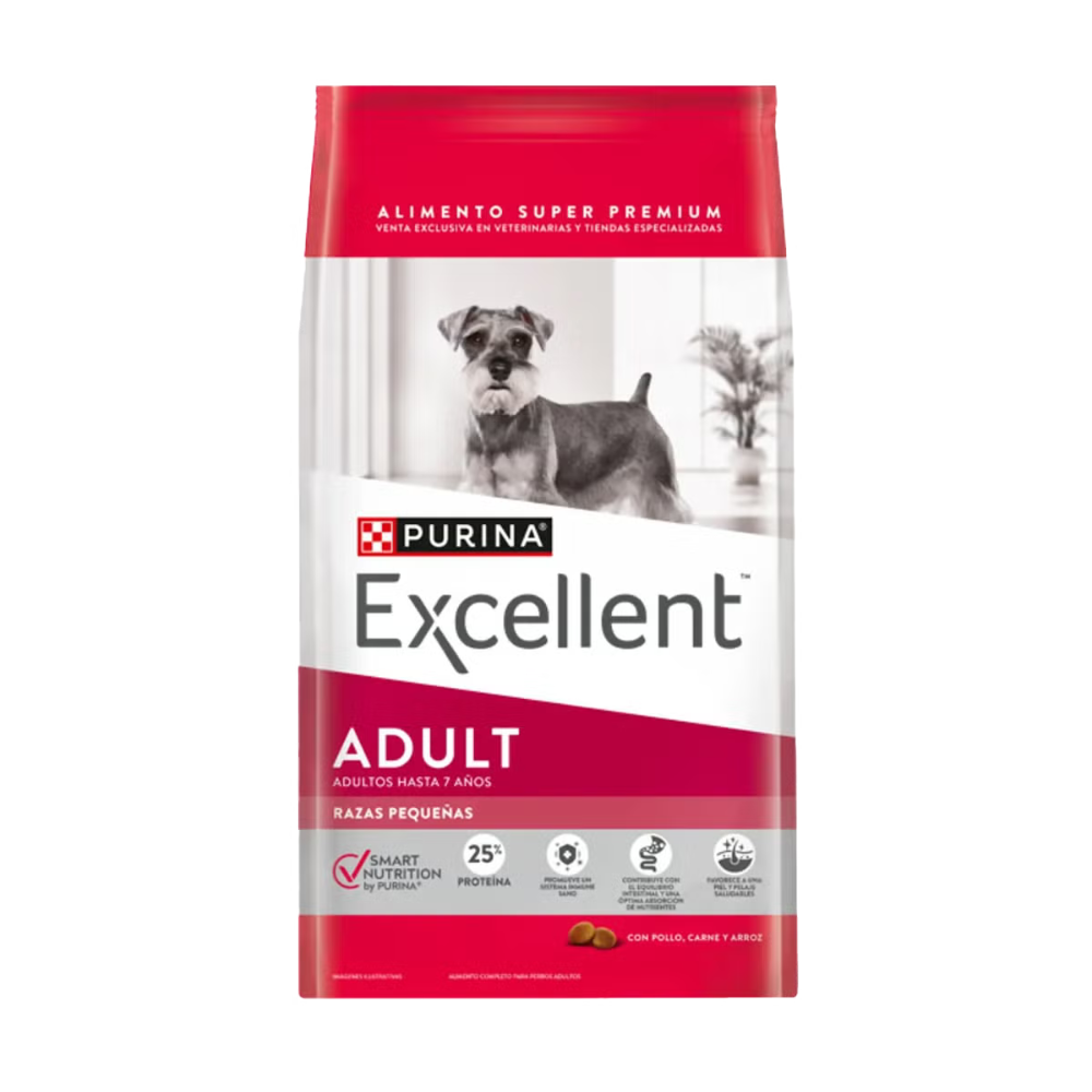 Comida para perros Purina Excellent adultos Raza Pequeña 3 Kg