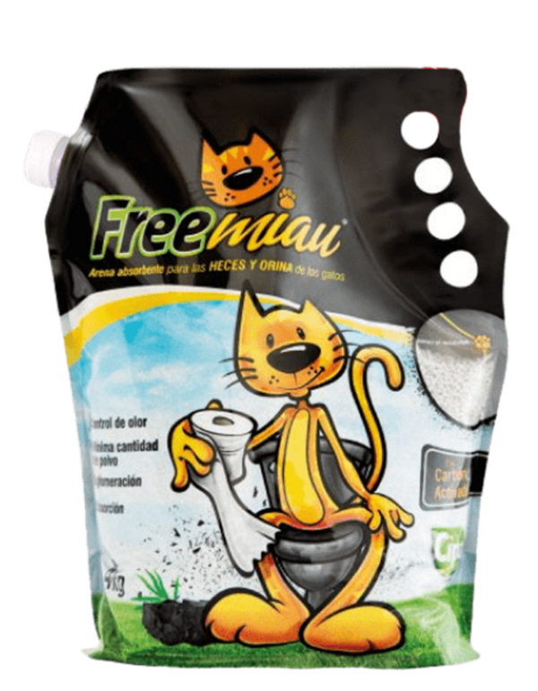 Arena para gatos Free Miau Carbon 4.5kg