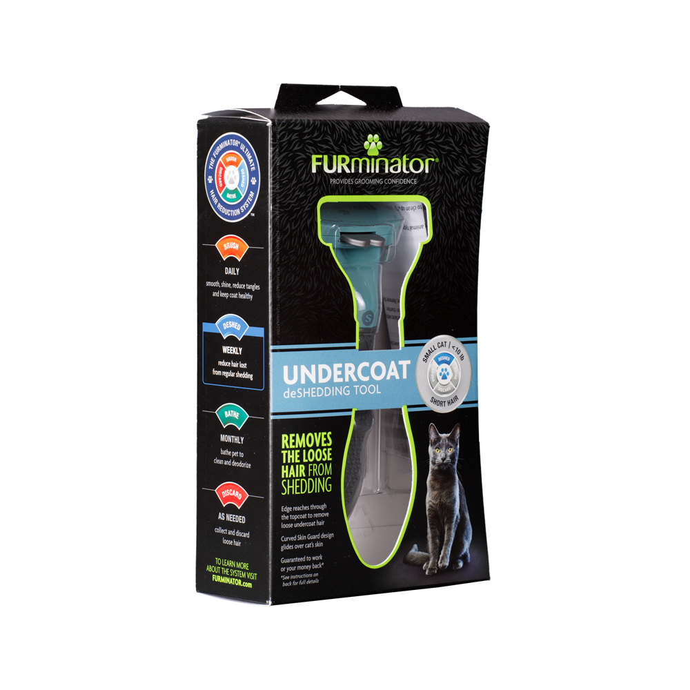 Furminator Desalanador Gato Pequeño Pelo Corto