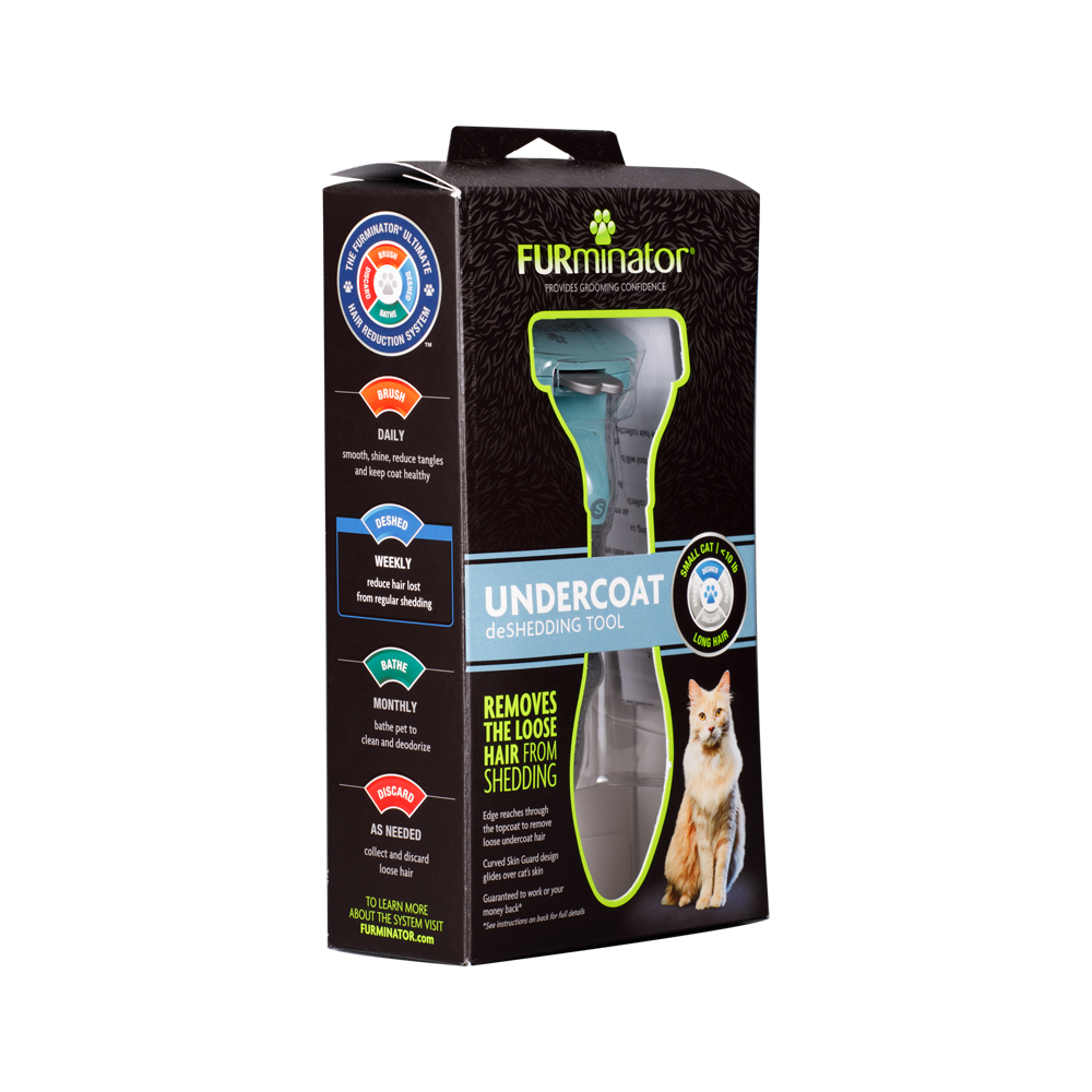 Furminator Desalanador Gato Pequeño Pelo Largo