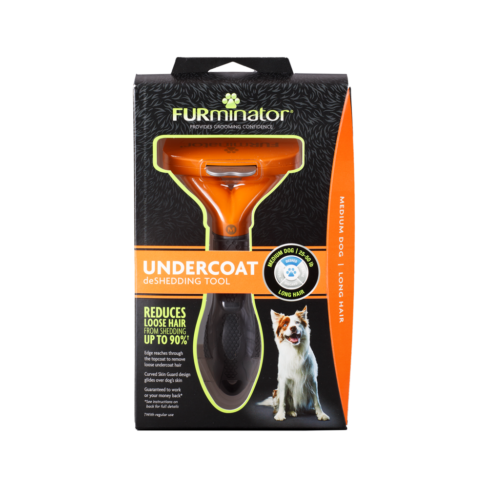 Furminator Desalanador Perro Mediano Pelo Largo