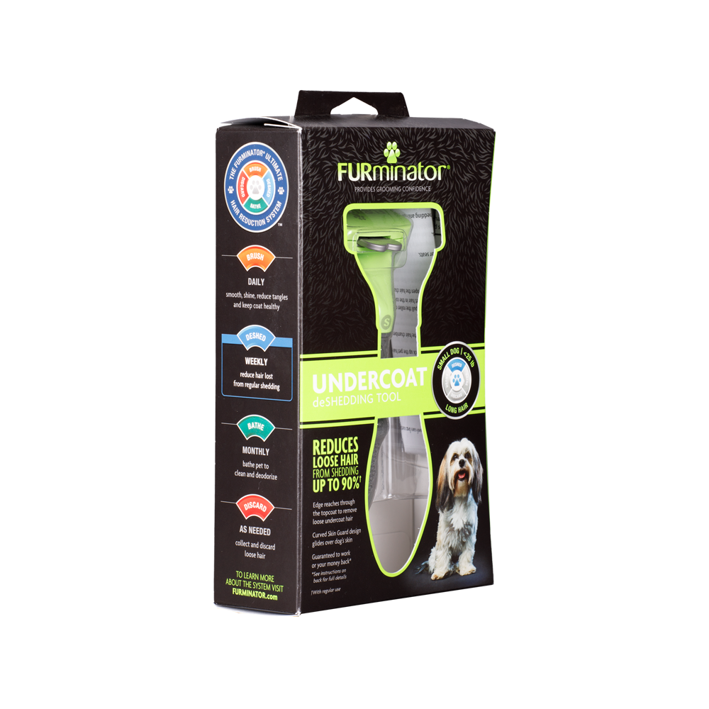 Furminator Desalanador Perro Pequeño Pelo Largo