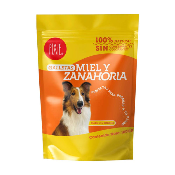Snack Para Perro Pixie Miel Y Zanahoria 100gr