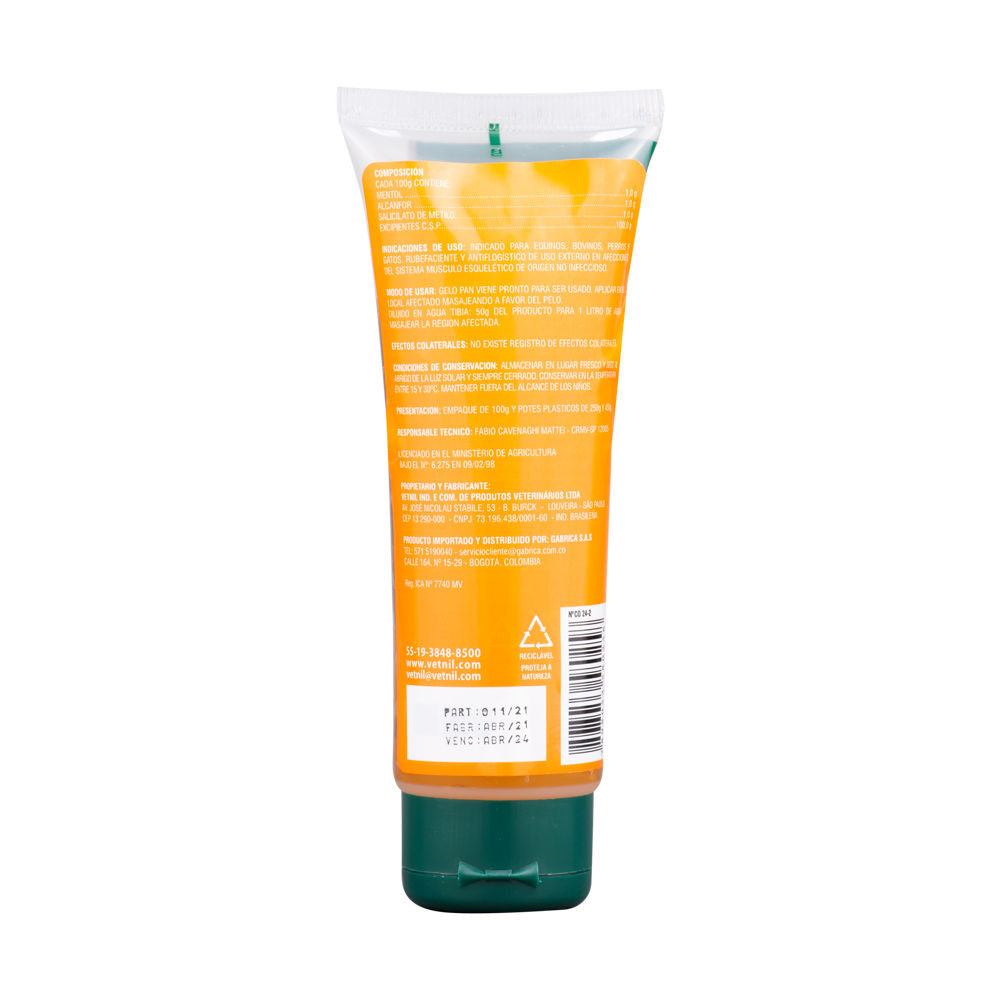 Gelopan Perros 100gr relajante muscular