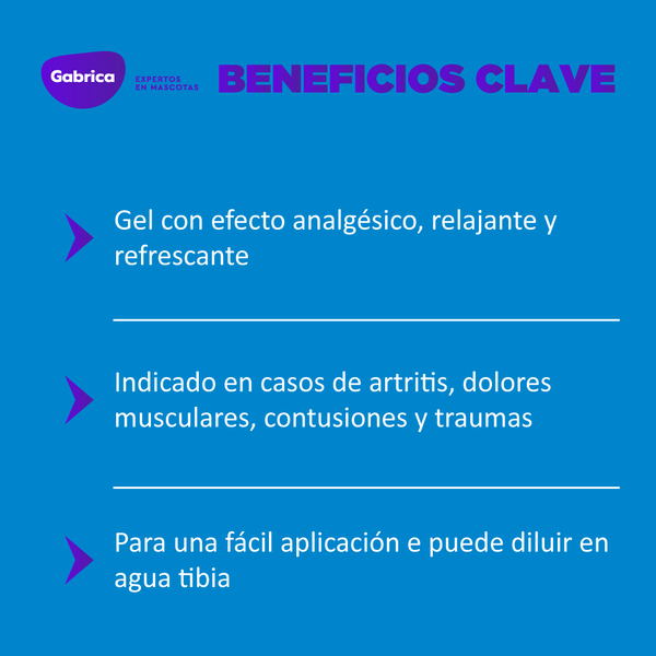 Gelopan Perros 100gr relajante muscular