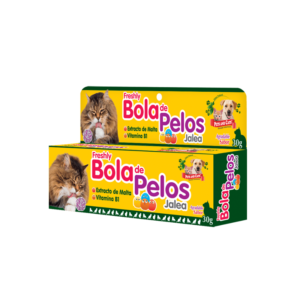 Natural Freshly - Freshly Bola de Pelos Jalea x Tubo 30gr