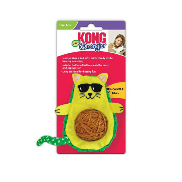 Kong Juguete Para Gato Wrangler Aguacate