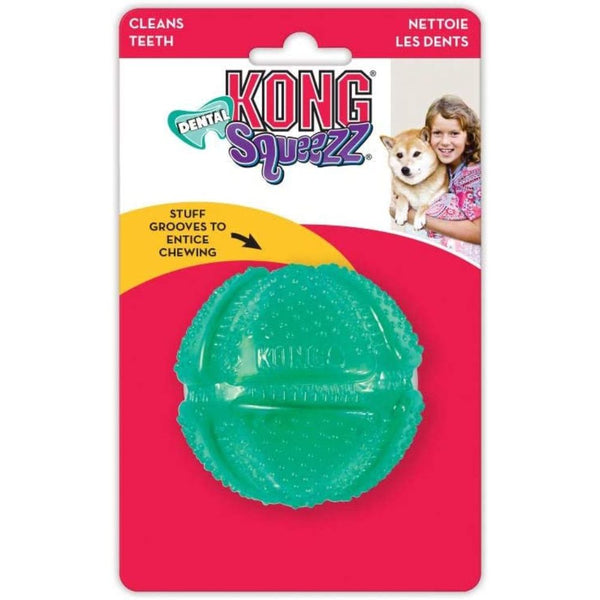 Kong  juguete Pelota Para Perro Squeezz Dental Ball Md