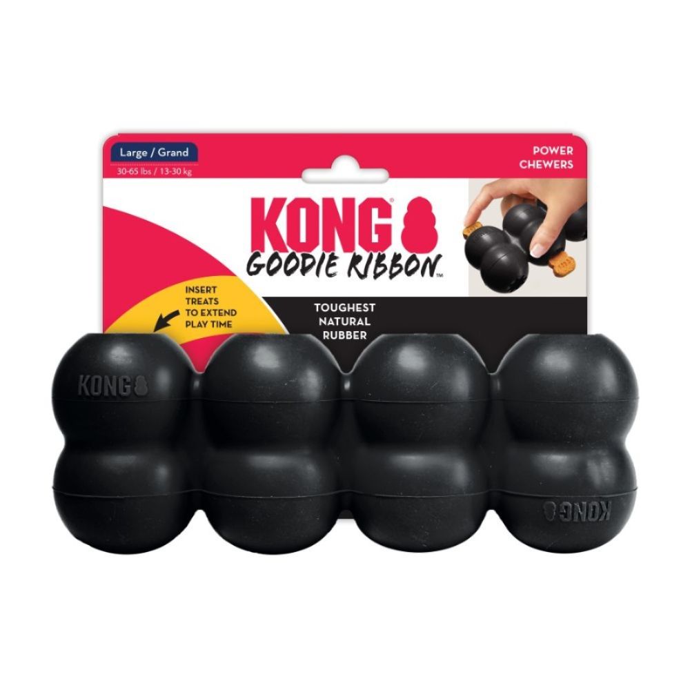 Kong Juguete  Para Perro  Goodie Ribbon Extreme Talla L