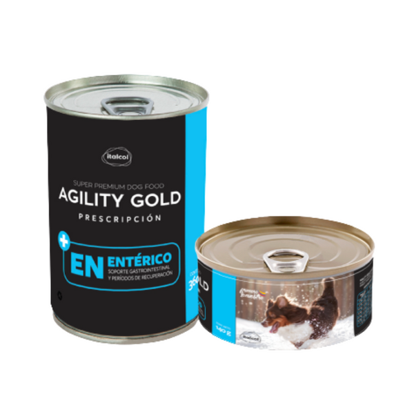 Comida húmeda para perros Agility Entérico Lata