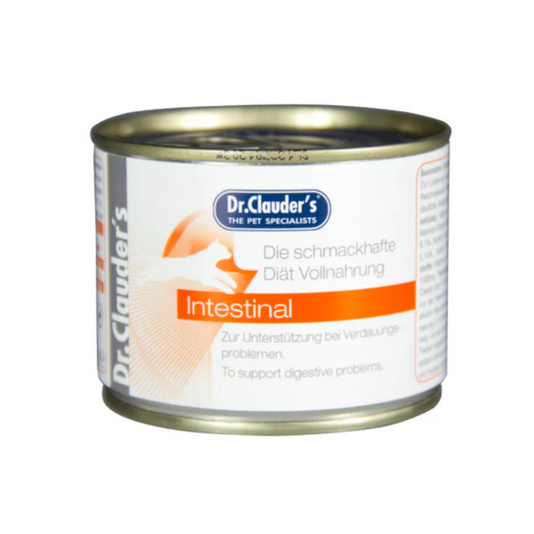 Alimento húmedo para gatos Dr Clauder's Cuidado Intestinal 200gr