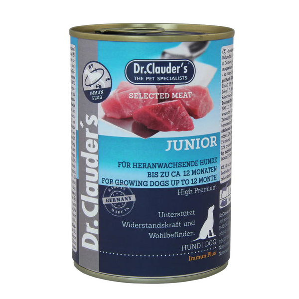 Alimento húmedo para perros Dr Clauder's Cachorro 400gr