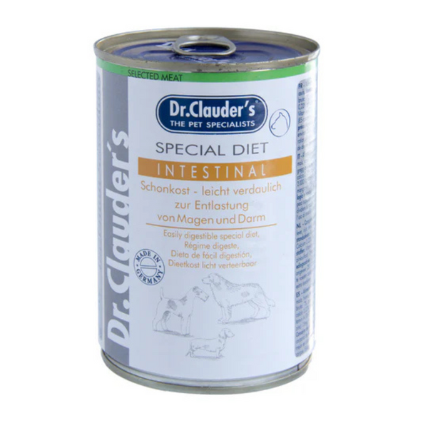 Alimento húmedo para perros Dr Clauder's Cuidado Intestinal Special Diet Intestinal 400gr