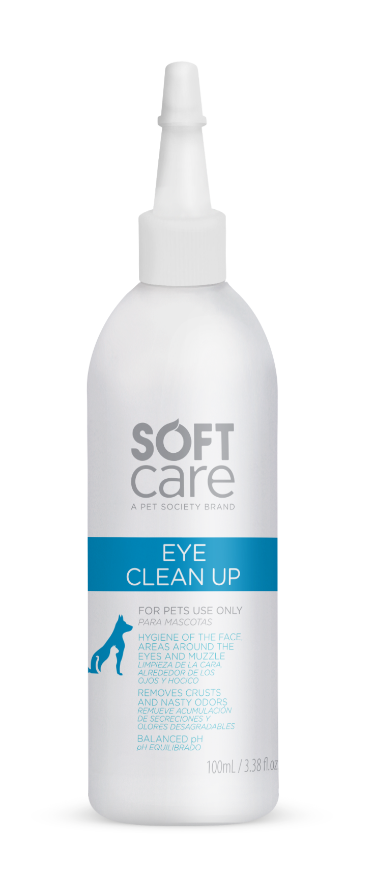 Limpiador de Rostro para Perros y Gatos Soft Care Eye Clean Up