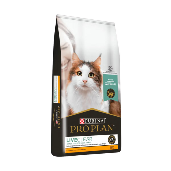 Alimento para gatos Purina Pro Plan Live Clear pollo y Arroz