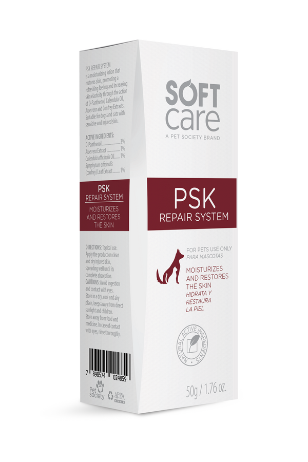 Loción Cicatrizante para Perros y Gatos Soft Care PSK Repair System