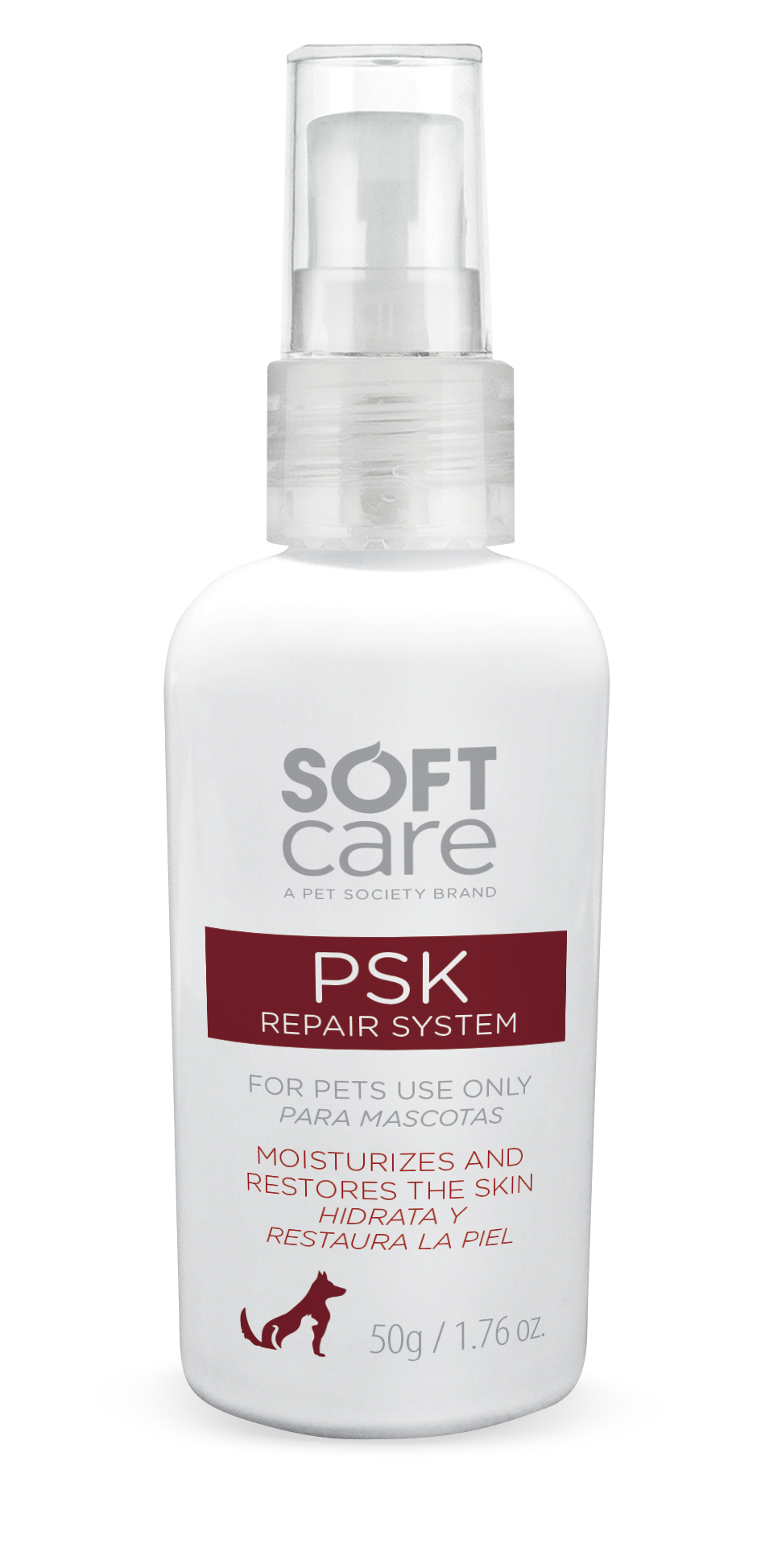 Loción Cicatrizante para Perros y Gatos Soft Care PSK Repair System