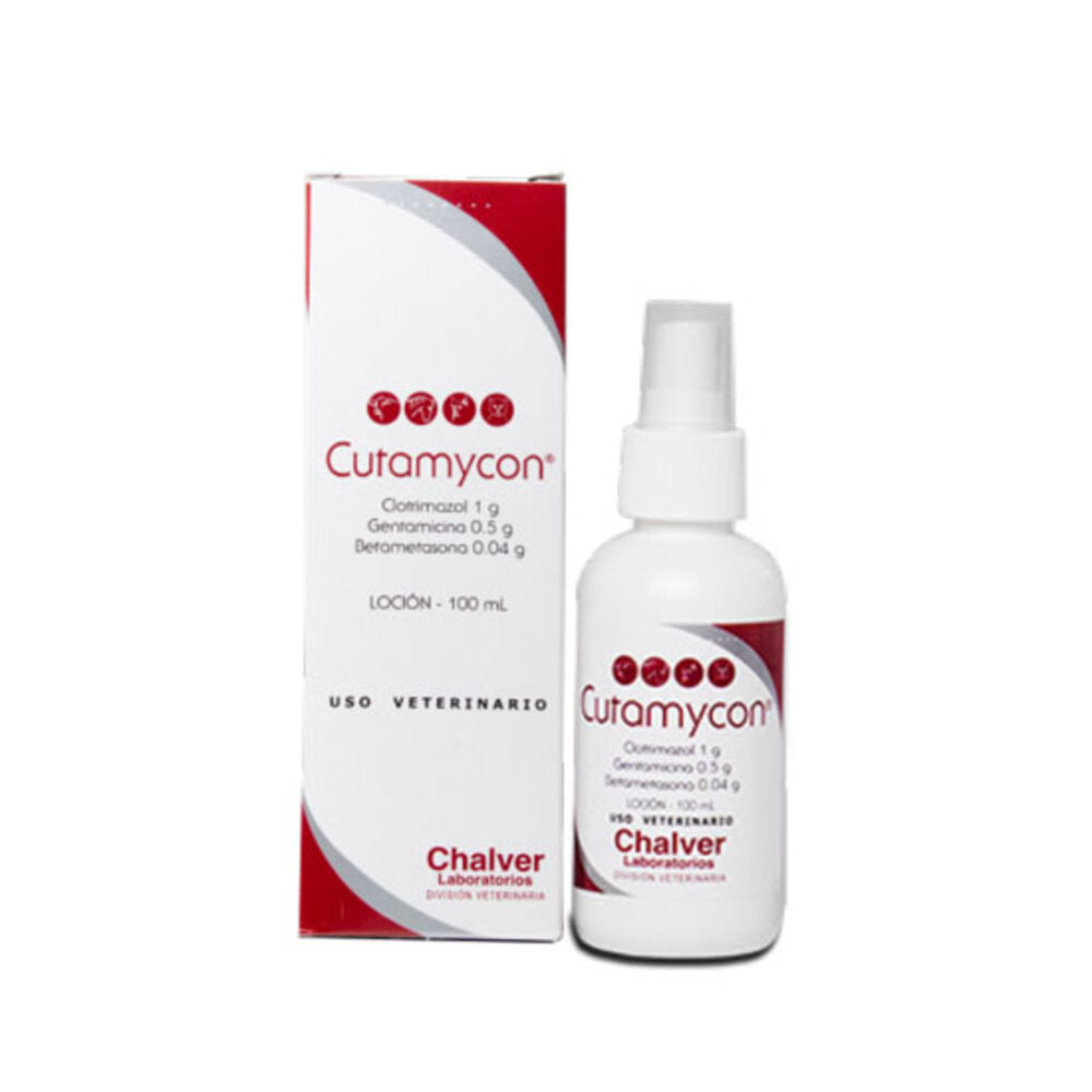 Locion Dermatologica Para Mascotas Cutamycon