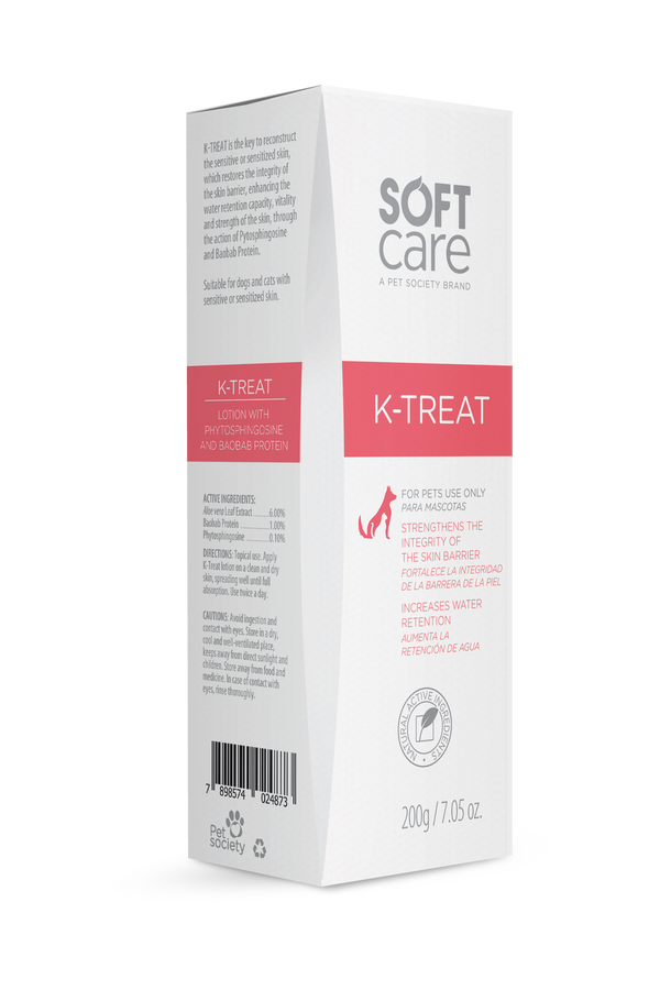 Loción Hidratante para Perros y Gatos Soft Care K-Treat Serum