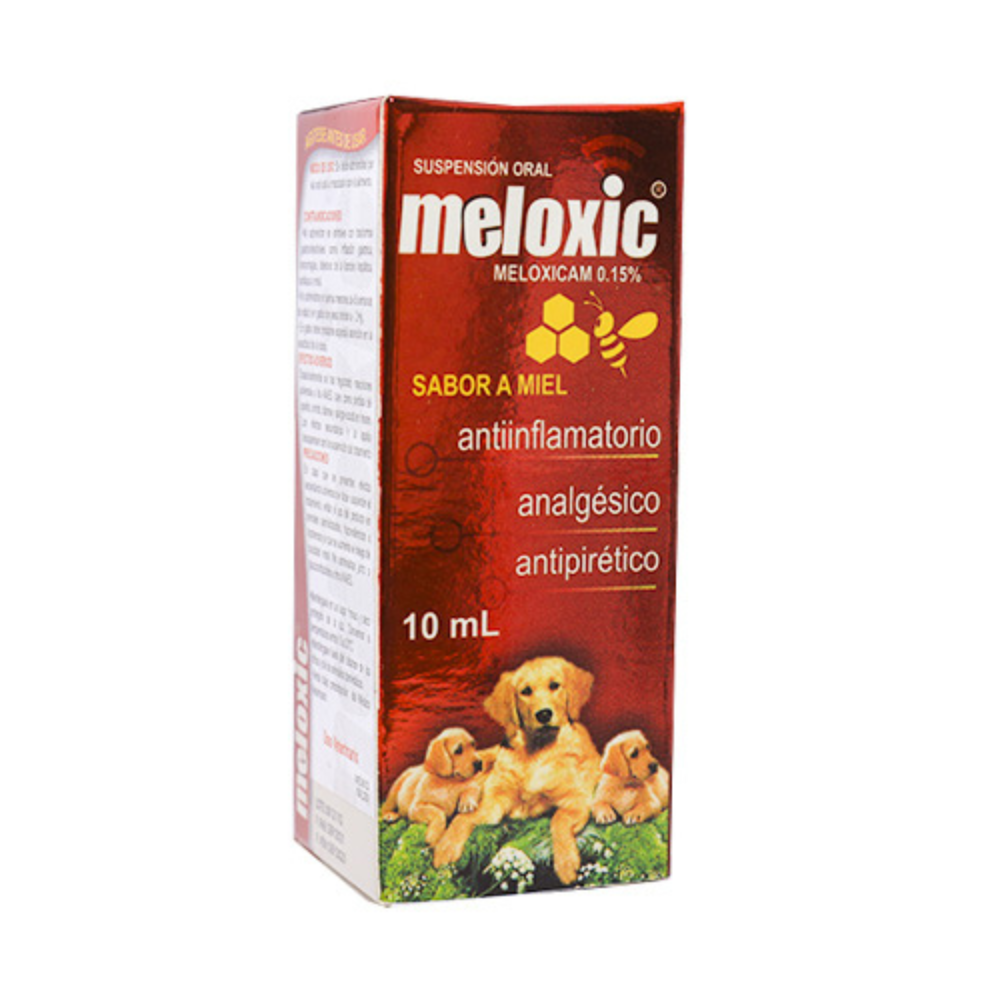Antiinflamatorio, analgésico y antipirético Meloxic Suspension 10 ML gotas