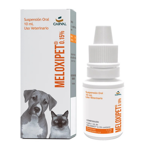 Analgésico y antiinflamatorio para perros y gatos Meloxipet 10 ML