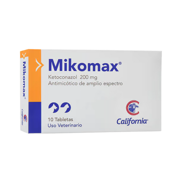 Antimicótico para perros y gatos Mikomax 10 Tabletas