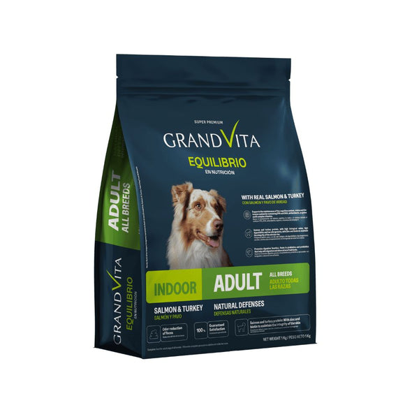 Alimento Para Perros Grand Vita Equilibrio Adulto Salmon Y Pavo 3kg