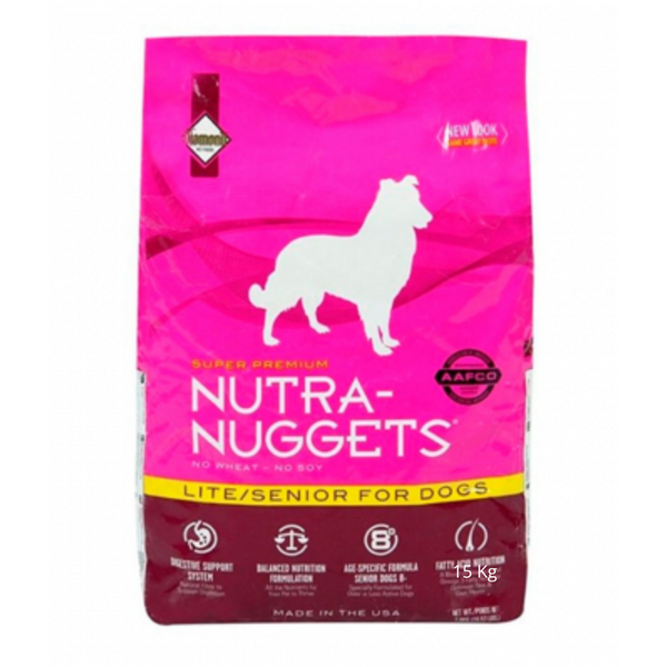 Comida para perros Nutra Nuggets Lite Senior