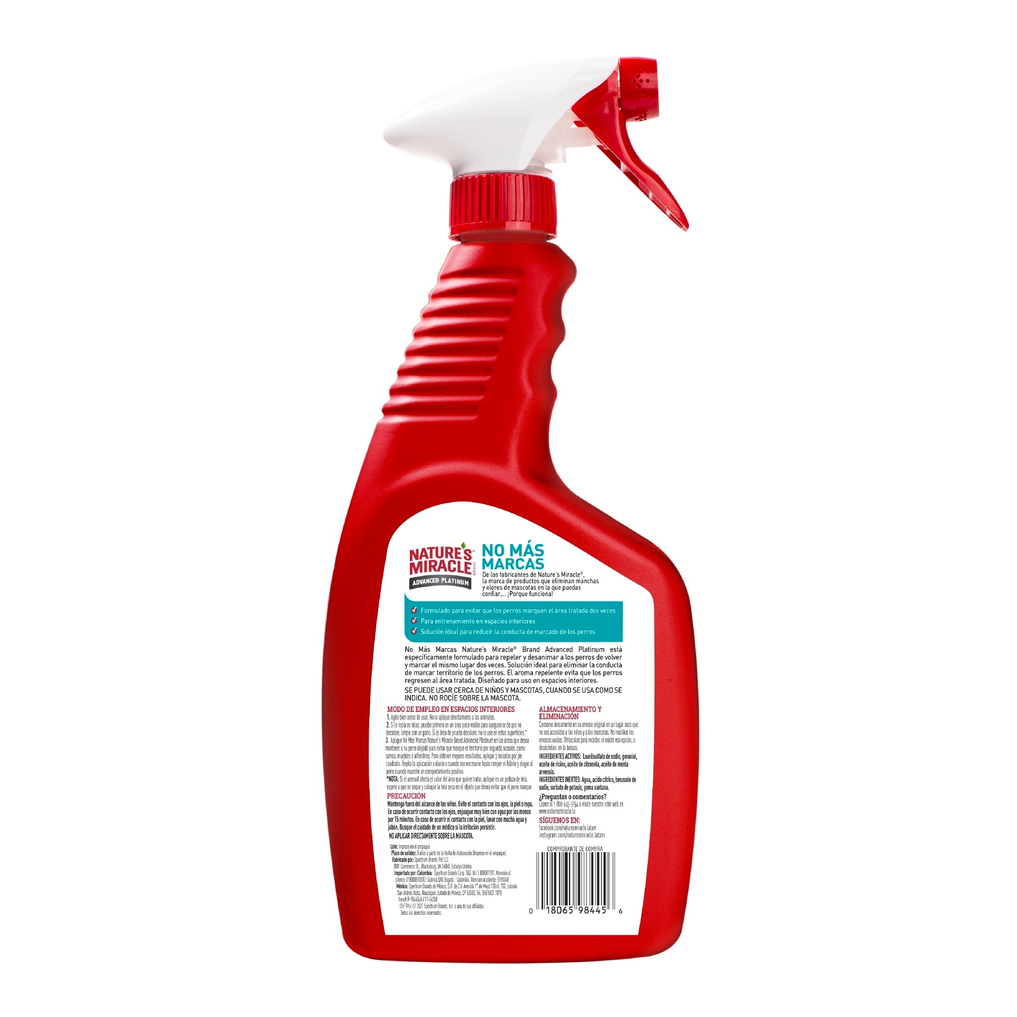 Spray para Perros No más marcas Nature Miracle 24oz